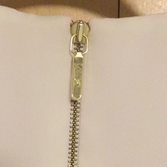 Long Crepe Column Dress with Side Cutouts - Picture 6 of 8